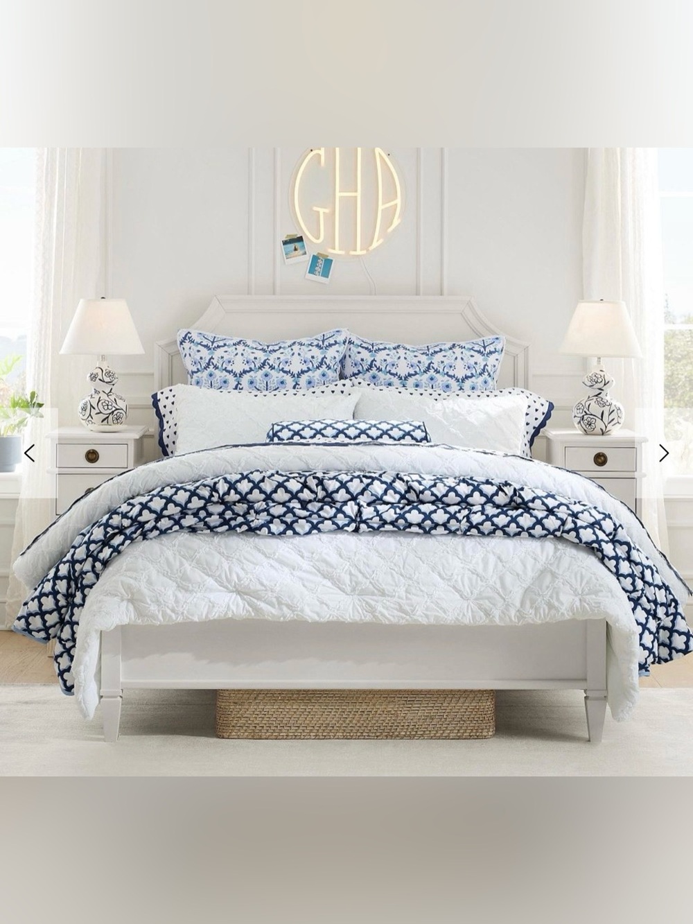 Pottery Barn Teen Roller Rabbit duvet and bolster pillow set